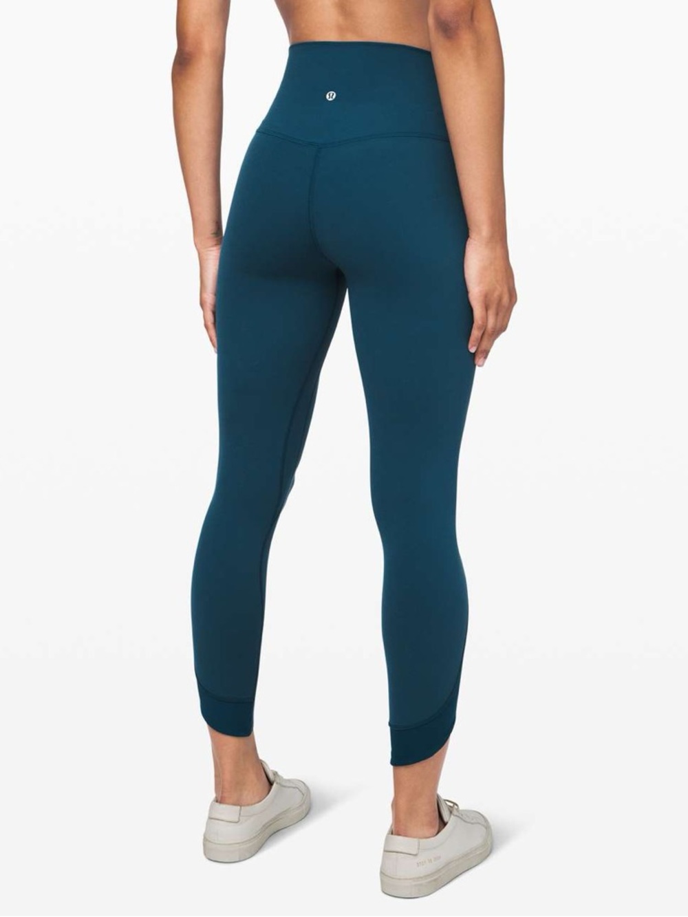 Lululemon Align Pant 25" *Petal Night Diver Teal Blue Womens Size 8